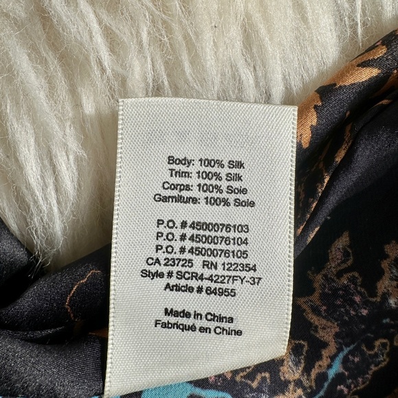 Aritzia Wilfred 100% Silk Pilier Kimono-Duster - Picture 5 of 6